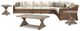 Signature Design by Ashley® Beachcroft 4-Piece Beige Outdoor Seating Set-0
