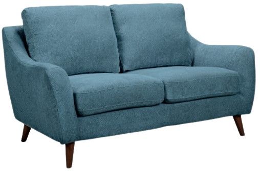 Mazin Furniture Kitchener Light Blue Loveseat-0