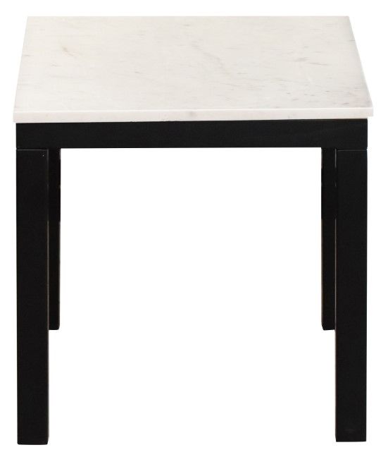 Moe's Home Collection Parson White Marble Side Table-3