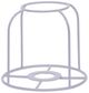 Moe's Home Collection Echo Soft Purple Gloss Table Lamp-5