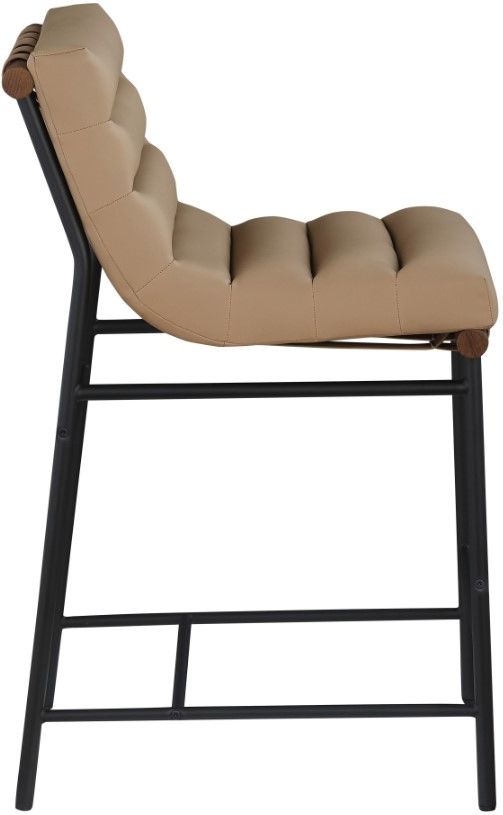 Meridian Furniture Burke Tan Counter Stool-2
