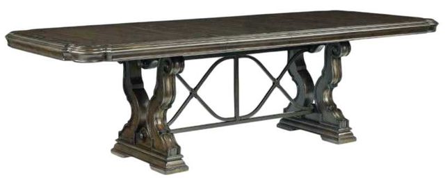 Signature Design by Ashley® Maylee Dark Brown Dining Table-1