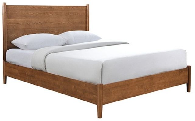 Furniture of America® Tromso 4-Piece Walnut Queen Bedroom Set-1