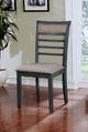 Furniture of America® Taylah 5-Piece Beige/Weathered Gray Dining Set-2