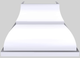 Vent-A-Hood® Designer Series 48" White Wall Mounted Range Hood-0