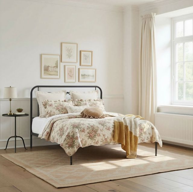 Intercon Matte Vintage Queen Bed-1