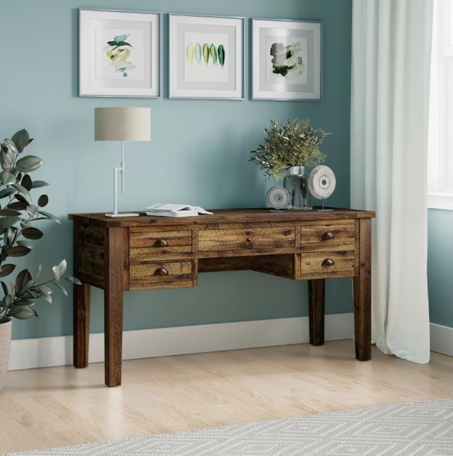 Jofran Inc. Artisan's Craft Dakota Oak Desk-1