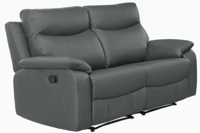 Mazin Furniture Wembley 2-Piece Dark Gray Modular Reclining Loveseat-0