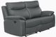 Mazin Furniture Wembley 2-Piece Dark Gray Modular Reclining Loveseat-0