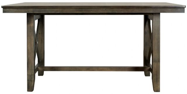 New Classic® Home Furnishings Julius Walnut Brown Dining Table-1