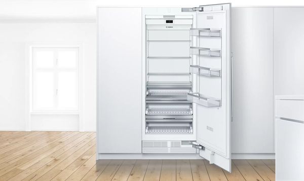 Bosch 30 in. 16.8 Cu. Ft. Custom Panel Built In Column Refrigerator