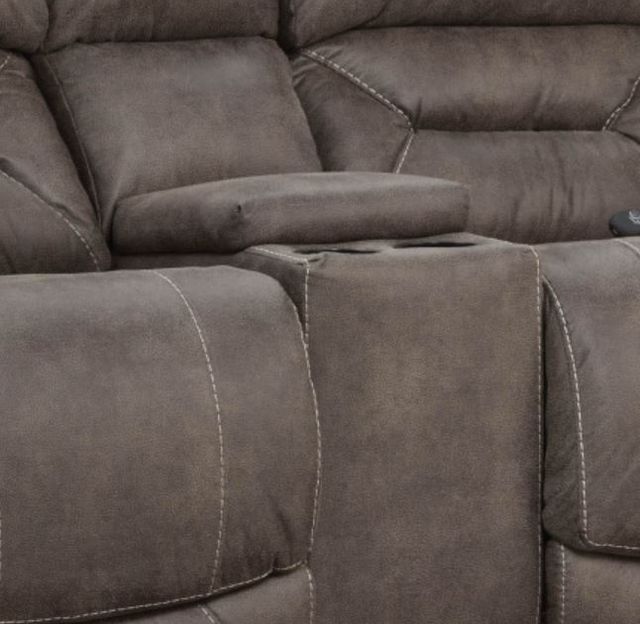 HomeStretch Enterprise Mink Power Reclining Loveseat-2