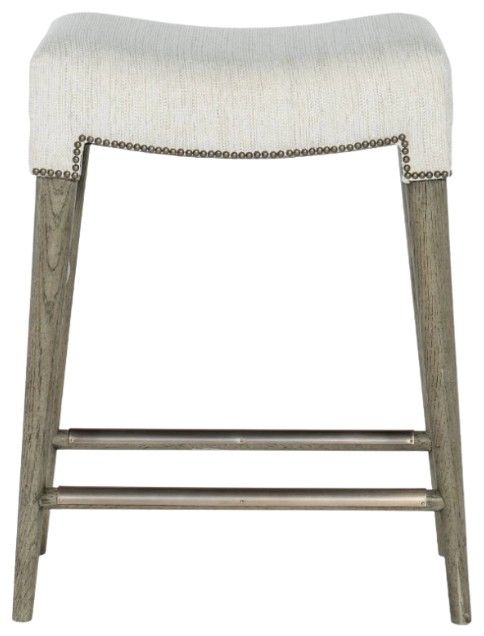 Hooker® Furniture Linville Falls Green Valley Mink/Remington Porcelain Counter Stool-2