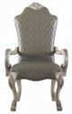 ACME Furniture Dresden 2-Piece Vintage Bone White Arm Chair Set-1