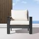 Enclover Magnolia Birds Eye/Black Club chair-1