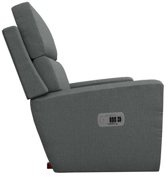La-Z-Boy® Apollo Graphite Power Rocking Recliner with Headrest and Lumbar-3