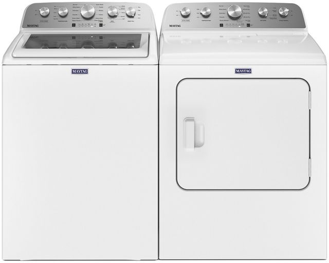 Maytag® 4.8 Cu. Ft. White Impeller Top Load Washer with Extra Power-8