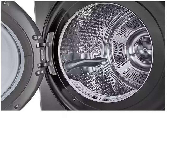 Laveuse de 5,0 pi³ et sécheuse électrique de 7,8 pi³ superposées LG® - Acier noir-6