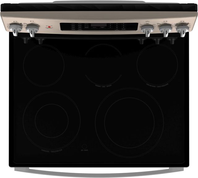 GE® 30" Slate Freestanding Electric Range-2
