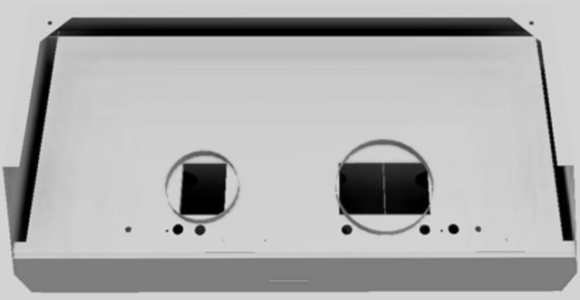 Vent-A-Hood® Designer Series 48" Stainless Steel Wall Mounted Range Hood-2
