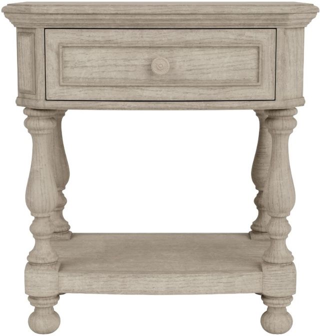 Riverside Furniture Kensington Vintage Linen 1-Drawer Nightstand-1