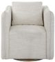 Uttermost® Corben White Swivel Chair-3