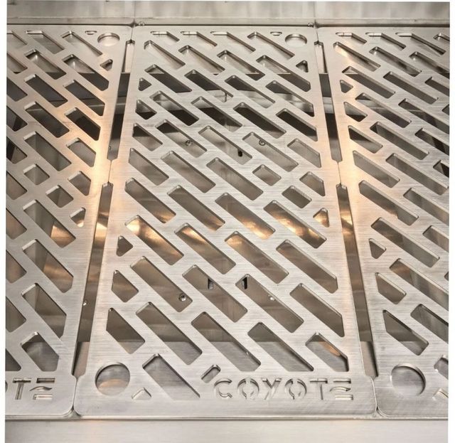Coyote® 28" Built-In Pellet Stainless Steel Grill with  Cart-5