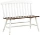 Liberty Furniture Al Fresco Graphite/Whitestone Slat Back Bench-0