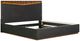 Michael Amini® Kayner Charcoal Eastern King Bed-0