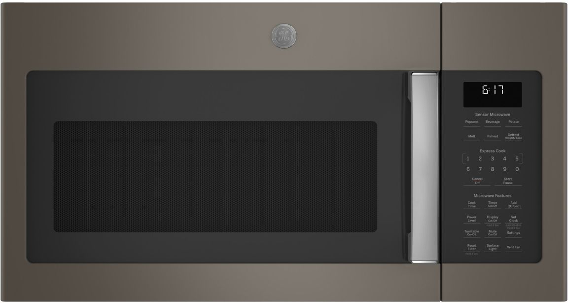 GE® Series 1.7 Cu. Ft. Slate Over The Range Sensor Microwave