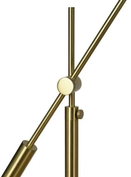 Renwil® Claire Satin Brass Floor Lamp-1