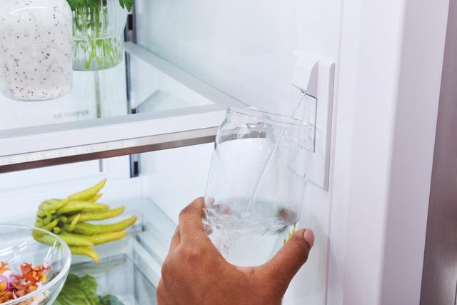 Sub-Zero® Classic 48" 28.9 Cu. Ft. Stainless Steel Smart French Door Refrigerator with Internal Dispenser-2