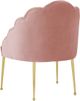 TOV Furniture Daisy Petite Blush Velvet Chair-2