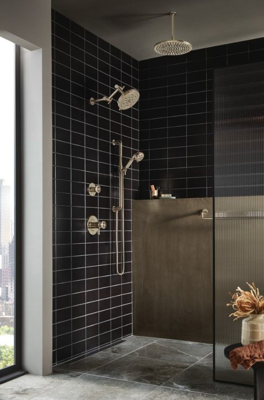 Brizo Litze® Brilliance® Polished Nickel Slide Bar Handshower with H2OKinetic® Technology-1