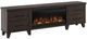 Legends Home Real Cozy Sonoma Java 95" Fireplace Console-0