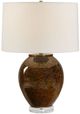 Uttermost® Rye Glazed Brown Table Lamp-4
