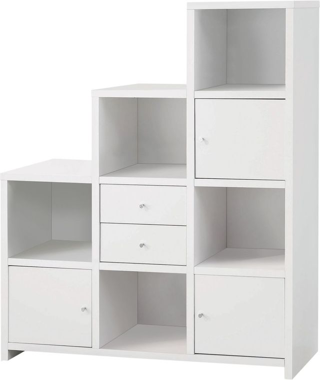 Coaster® Bookcase With Cube Storage Compartments-0
