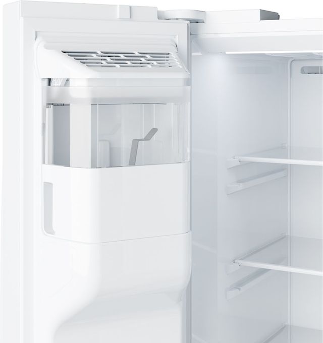 GE® ENERGY STAR® 36" 23.6 Cu. Ft. White Counter Depth Side-by-Side Refrigerator with Extra Tall Dispenser and In-Door Icemaker-2