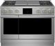 Monogram® 5 Piece Stainless Steel/Panel Ready Dual Fuel Kitchen Package-3