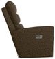 La-Z-Boy® Liam Mocha Power Wall Reclining Loveseat with Headrest and Lumbar-2