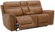 Liberty Furniture Cooper Camel Leather Triple Zero Gravity Power Reclining Loveseat with Console-1