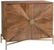 Bassett Mirror Neskowin Natural/Gold Hall Cabinet-0