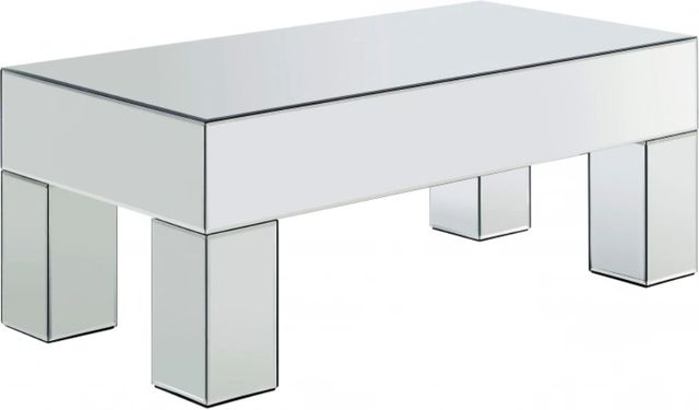 Meridian Furniture Lainy Mirrored Coffee Table-0