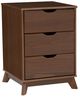 Powell® Portix 2-Piece Walnut 3-Drawer Nightstand Set-1