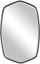 Uttermost® Duronia Satin Black Mirror-0