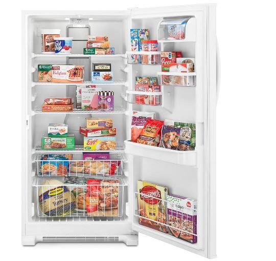 Whirlpool® 33" 20 Cu. Ft. White Upright Freezer-2
