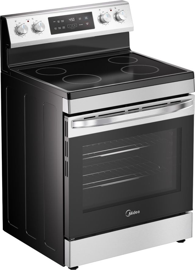Midea® 30" Stainless Steel Freestanding Electric Range-3
