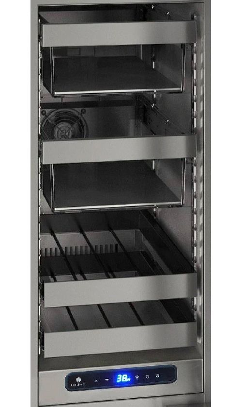 U-Line 5 Class Collection 15” 2.9 Cu. Ft. Panel Ready Beverage Center with Reversible Hinge Glass Door-1