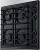 Summit® 24" Black Gas Cooktop-1
