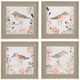 Bassett Mirror Shell Peppers 4-Piece Wall Art Set-0